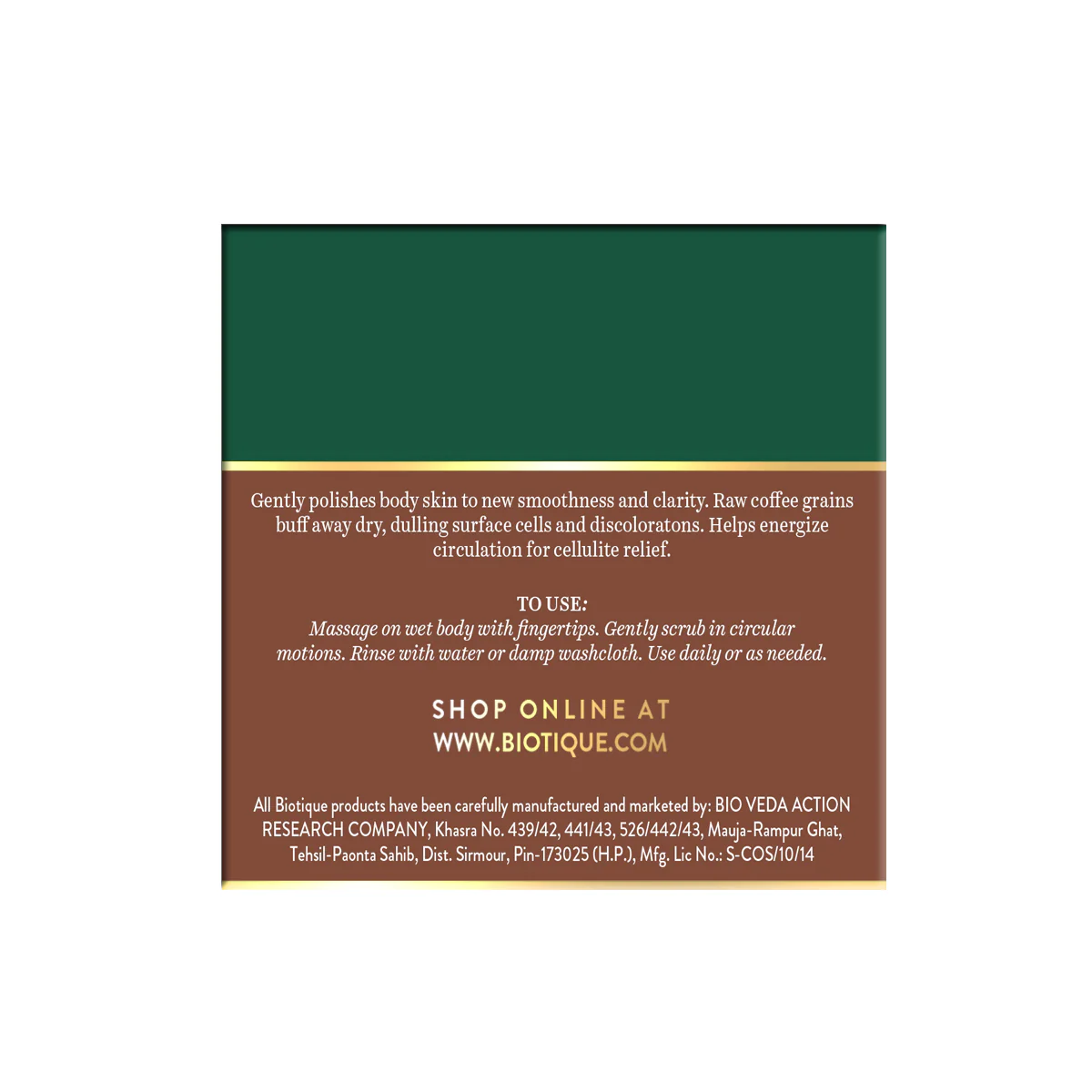 Coffee energizing body scrub - Image 4
