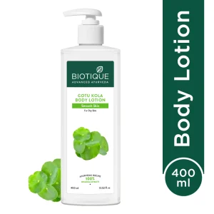 Gotu kola smooth skin body lotion