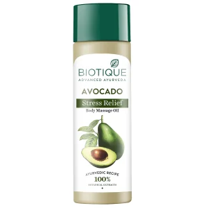 Avocado stress relief body massage oil