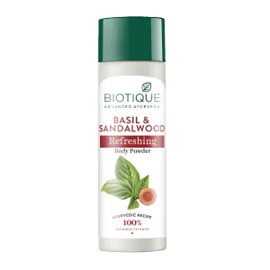 Basil & sandalwood refreshing body powder