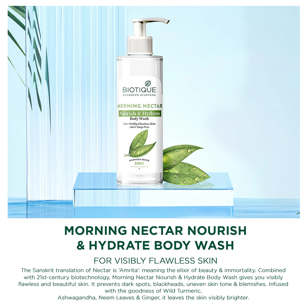 Morning nectar nourish & hydrate body wash - Image 2