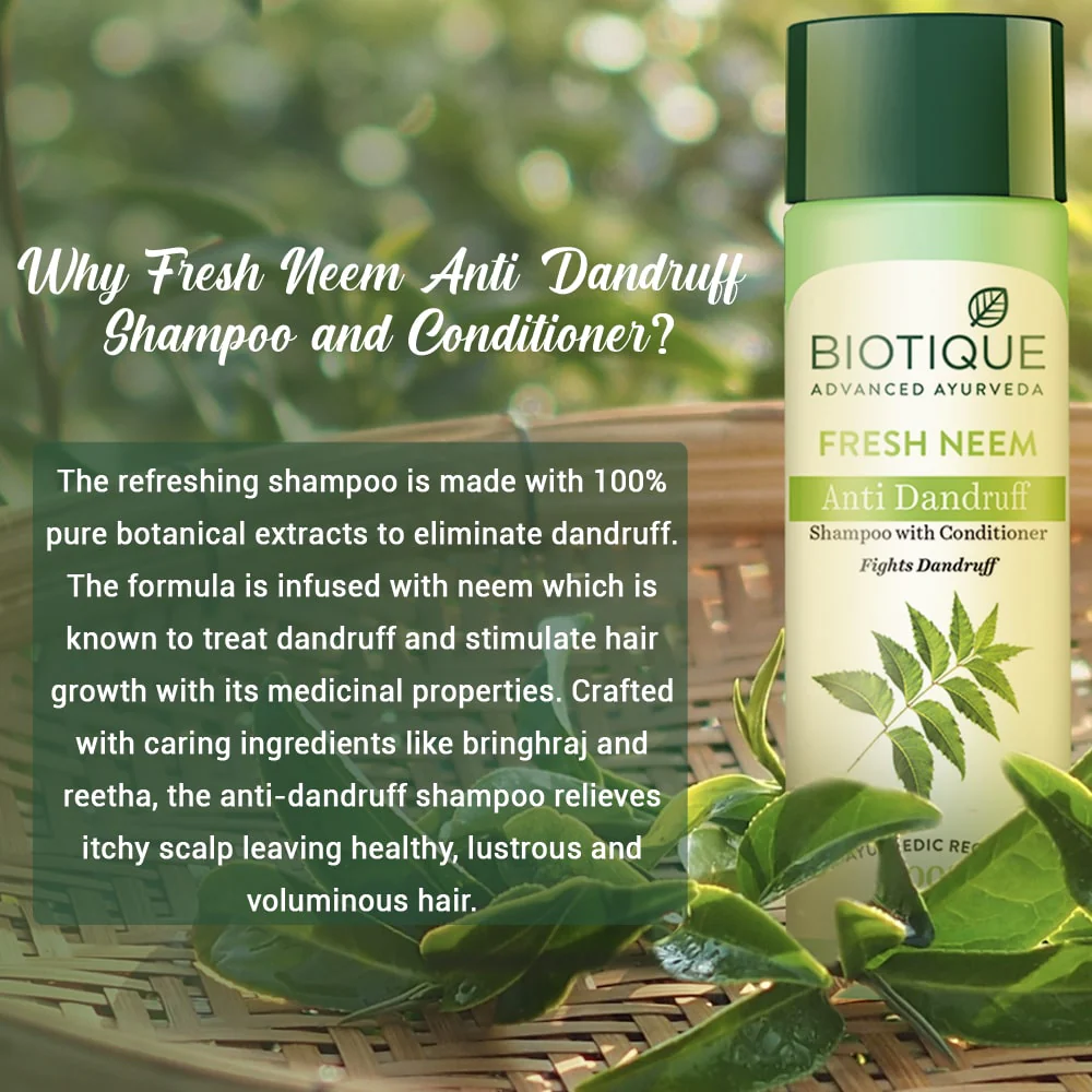 Fresh neem anti dandruff shampoo & conditioner - Image 4