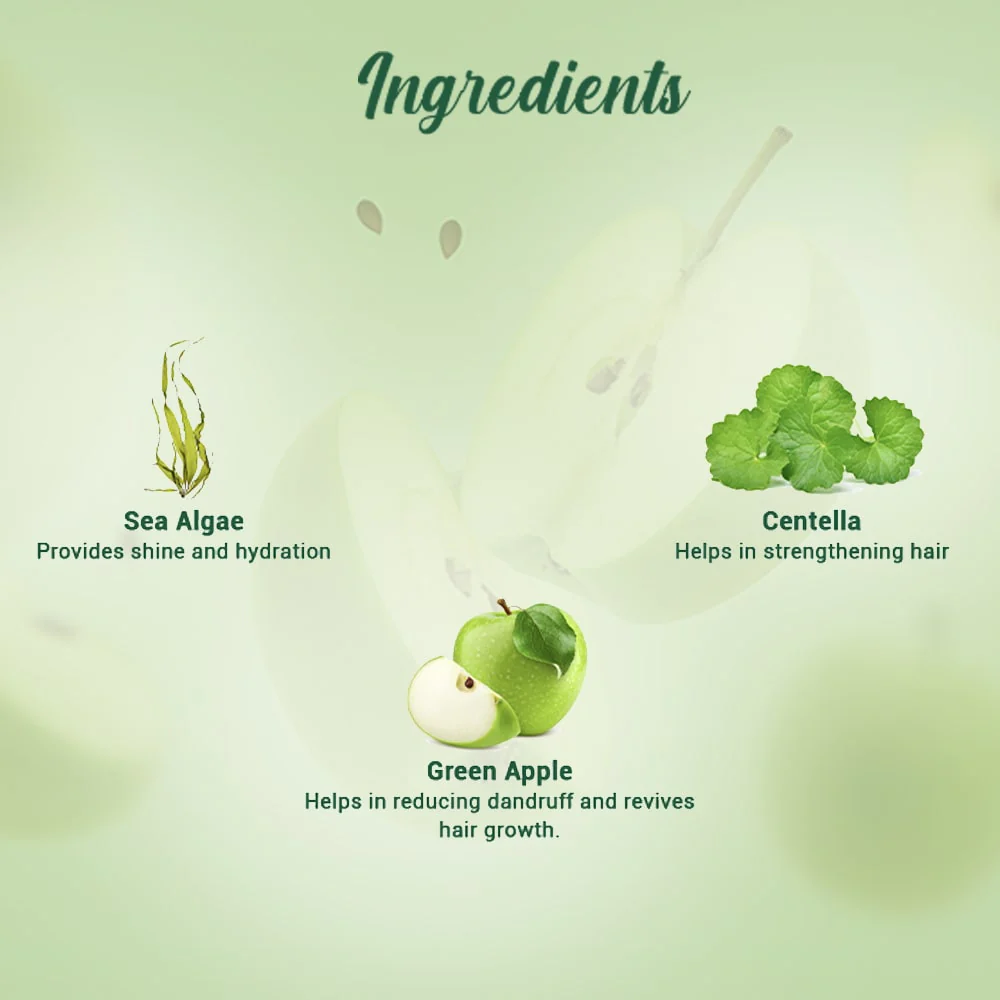 Green apple shine & gloss shampoo & conditioner - Image 3